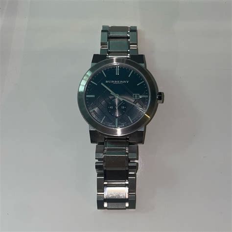 bu7901 burberry watch|Burberry dark gray dial.